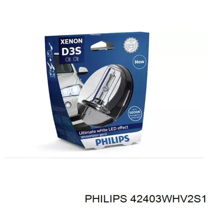 42403WHV2S1 Philips bombilla de xenon