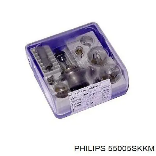 Juego de bombillas para faros Philips 55005SKKM precio, desde 6,92 EUR
