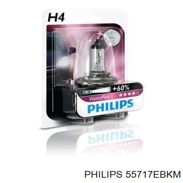 55717EBKM Philips Lámpara halógena