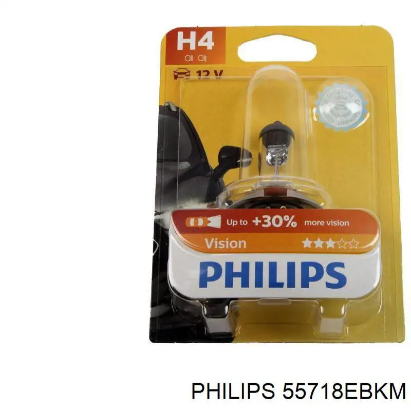 Comprar 55718EBKM Philips Bombilla halógena