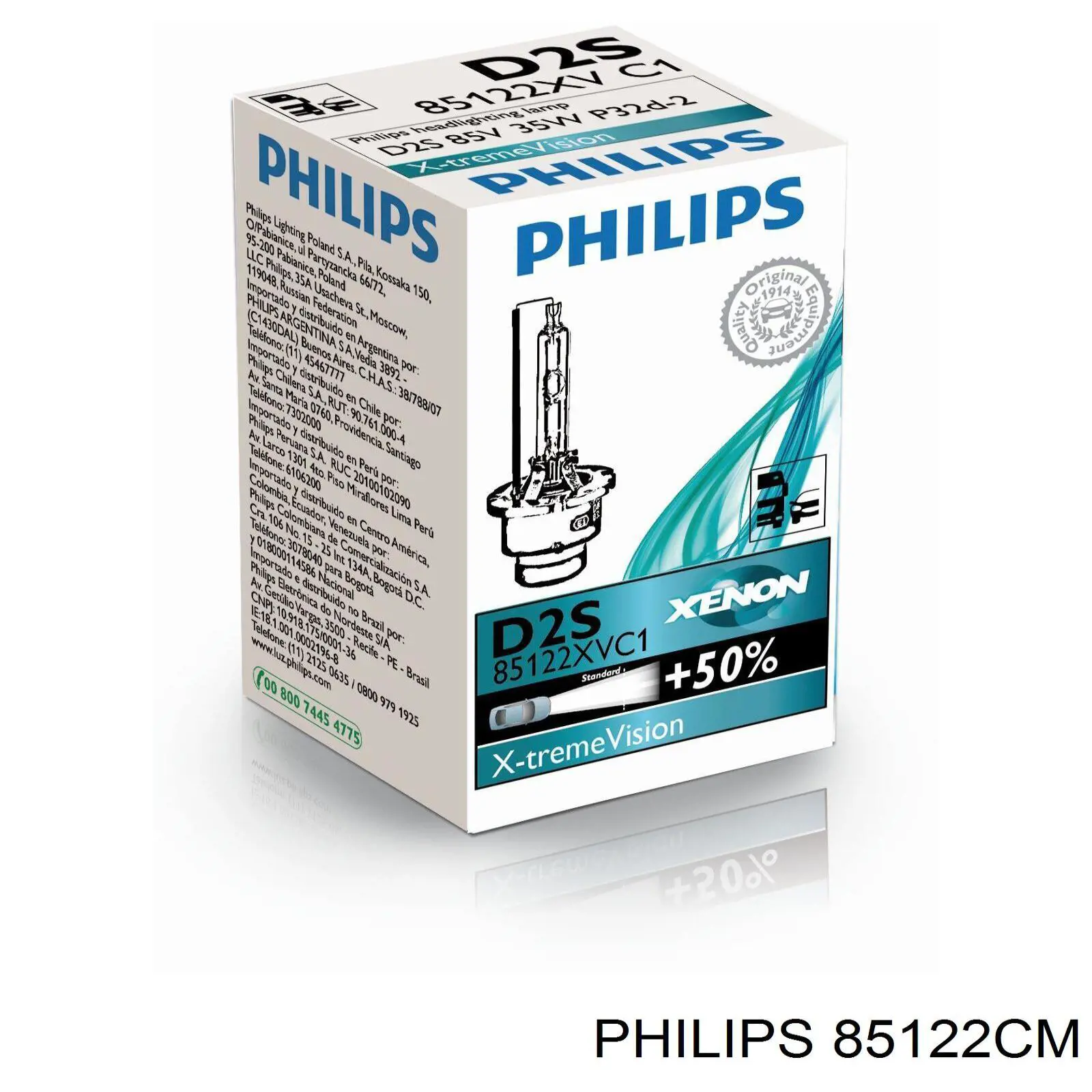 85122CM Philips bombilla de xenon