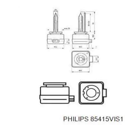 Comprar 85415VIS1 Philips Bombilla de xenón
