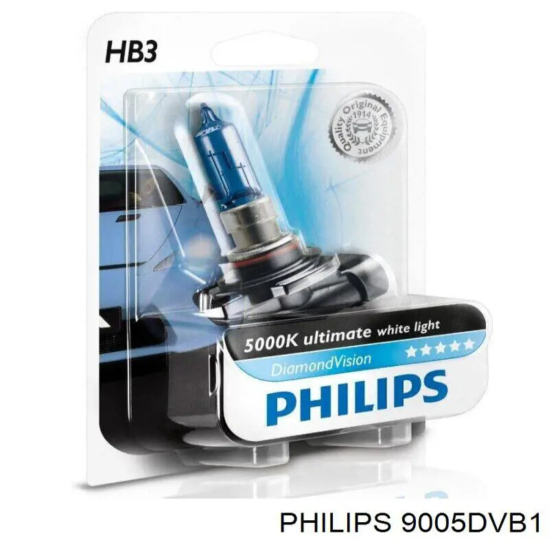 9005DVB1 Philips bombilla halógena
