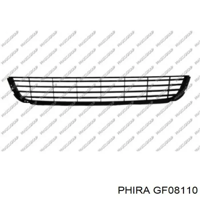 GF08110 Phira Rejilla del parachoques delantero, central