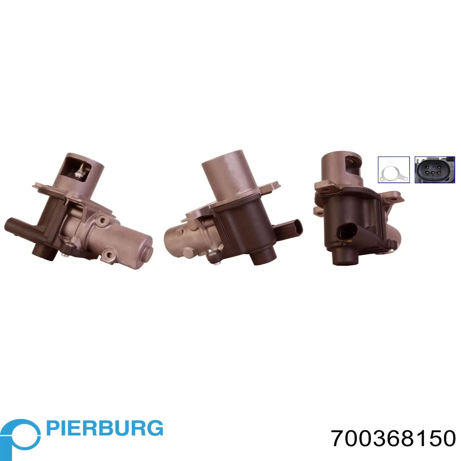 Válvula de regulación de gases Pierburg 700368150 precio, desde 153,46 EUR