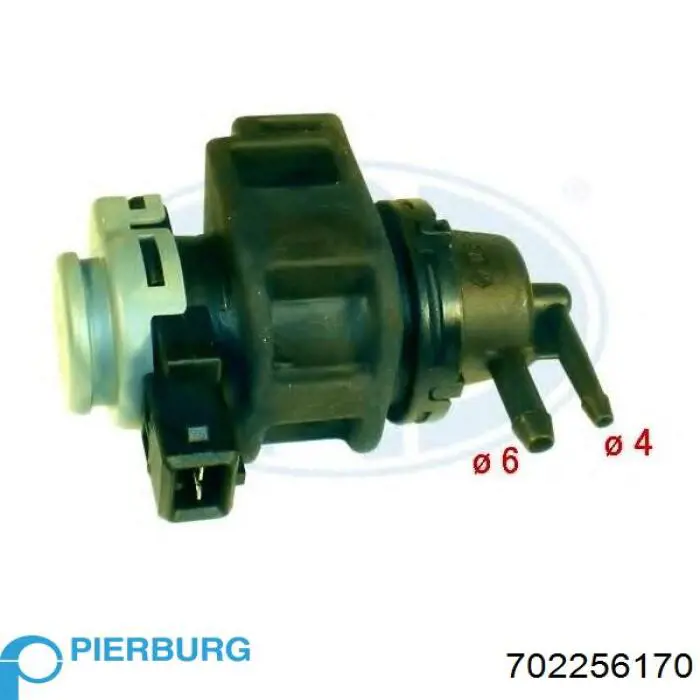 702256170 Pierburg Válvula solenoide de control de presión de sobrealimentación