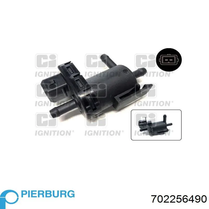 702256490 Pierburg transmisor de presion de carga (solenoide)