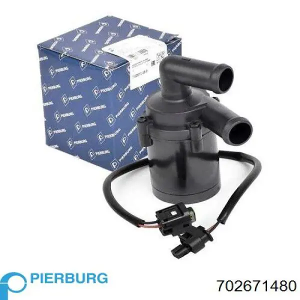 Bomba de agua eléctrica auxiliar Pierburg 702671480