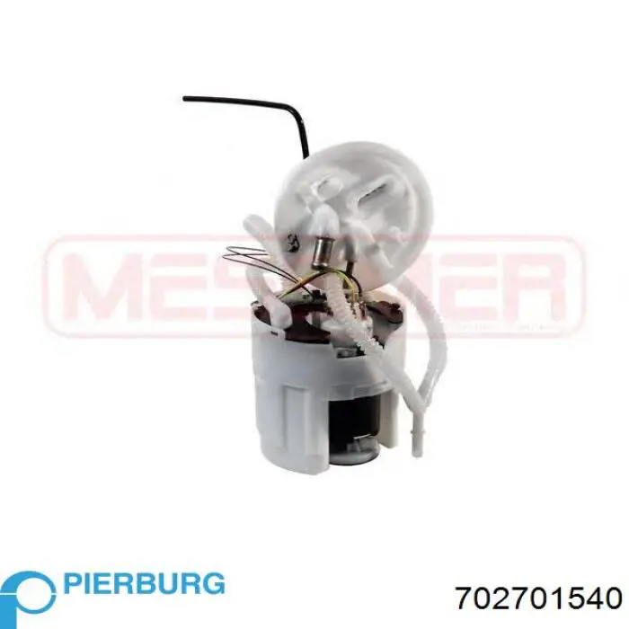 Elemento de turbina de la bomba de combustible Pierburg 702701540