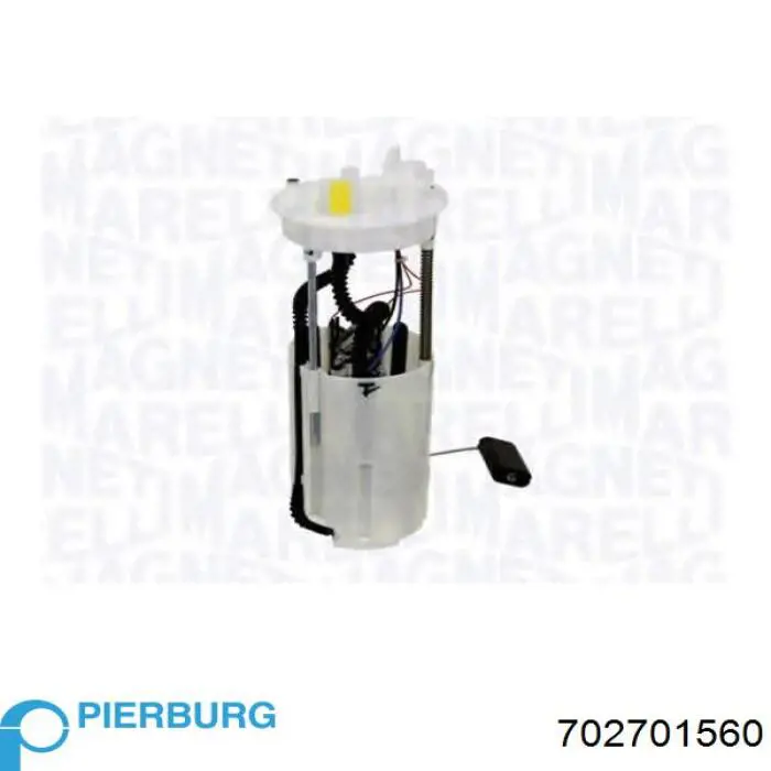 Elemento de turbina de la bomba de combustible 702701560 Pierburg