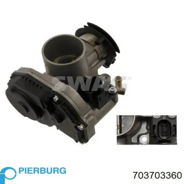 Cuerpo de aceleración completo Pierburg 703703360 precio, desde 120,11 EUR