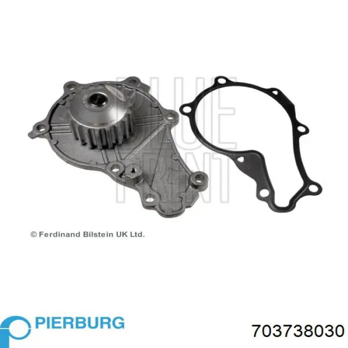 703738030 Pierburg Bomba refrigerante coche