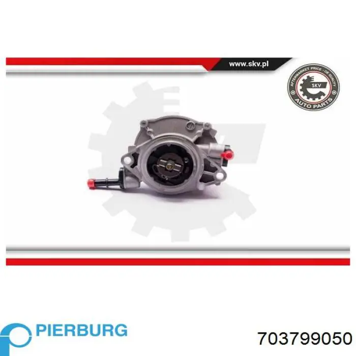 Bomba de vacío del sistema de frenado Pierburg 703799050 precio, desde 155,24 EUR