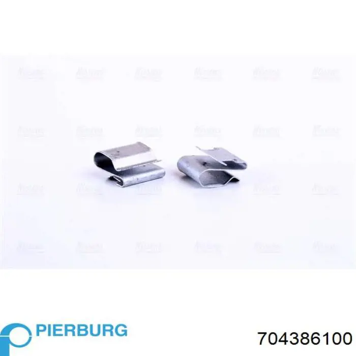 704386100 Pierburg Bomba de agua eléctrica auxiliar