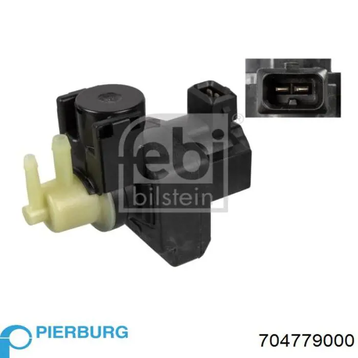 7.04779.00.0 Pierburg valvula de solenoide control de compuerta egr