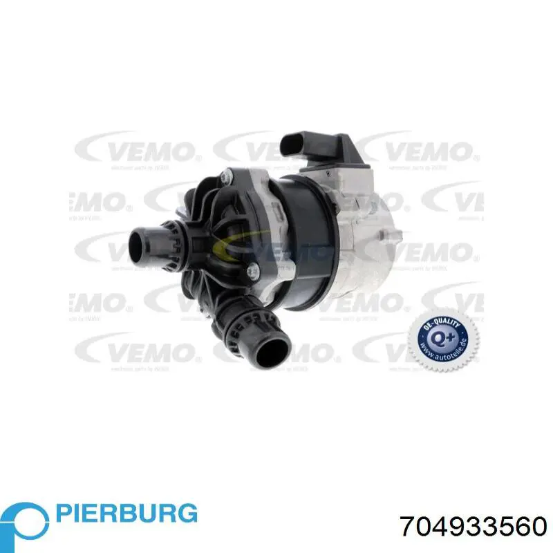Bomba de agua eléctrica auxiliar Pierburg 704933560 precio, desde 328,08 EUR