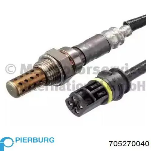 Comprar 705270040 Pierburg Sonda lambda, sensor de oxígeno antes del catalizador izquierdo