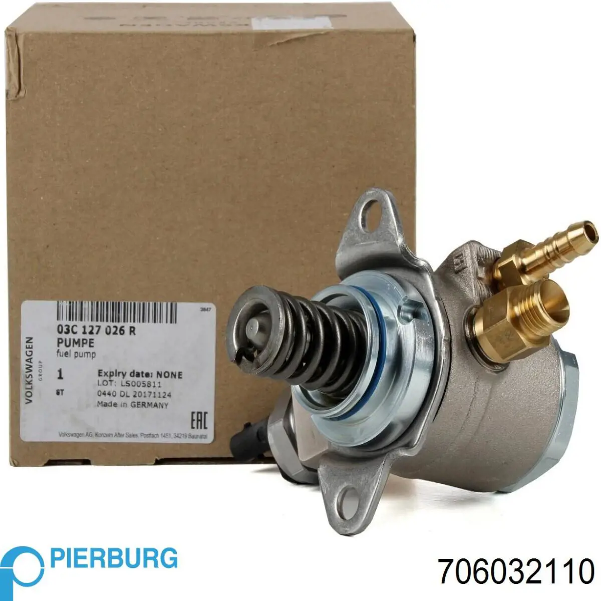 Bomba de alta presión Volkswagen Tiguan 1 5N1, 5N2