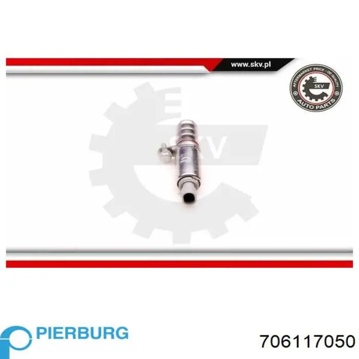 Comprar 706117050 Pierburg Válvula solenoide de posición del árbol de levas izquierda