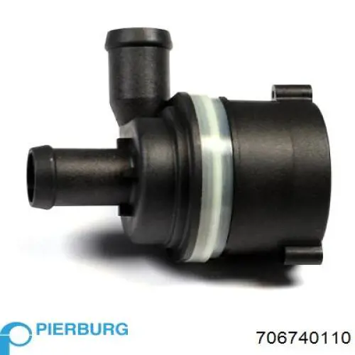 Bomba de agua eléctrica auxiliar Pierburg 706740110
