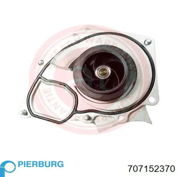 Motor de agua, completo con caja Pierburg 707152370