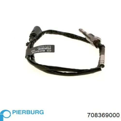 Comprar 708369000 Pierburg Sensor de temperatura de gases de escape antes de la turbina