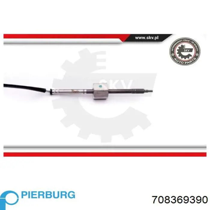 Sensor de temperatura de gases de escape antes del filtro de partículas 1148000195 Meyle
