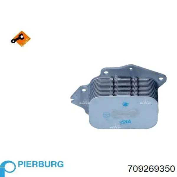 7.09269.35.0 Pierburg radiador de aceite, bajo de filtro