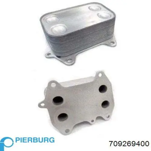 Radiador de aceite debajo del filtro Pierburg 709269400 precio, desde 53,19 EUR