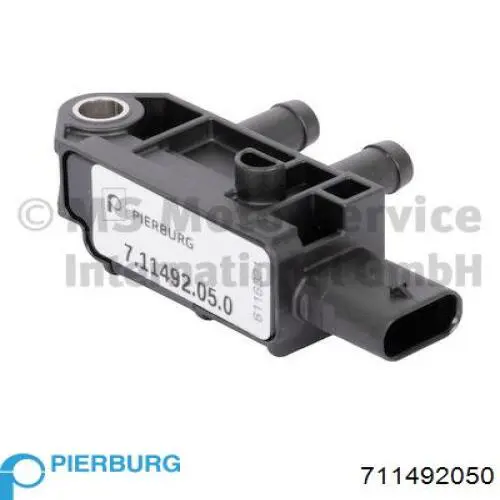 711492050 Pierburg Sensor de presion de escape
