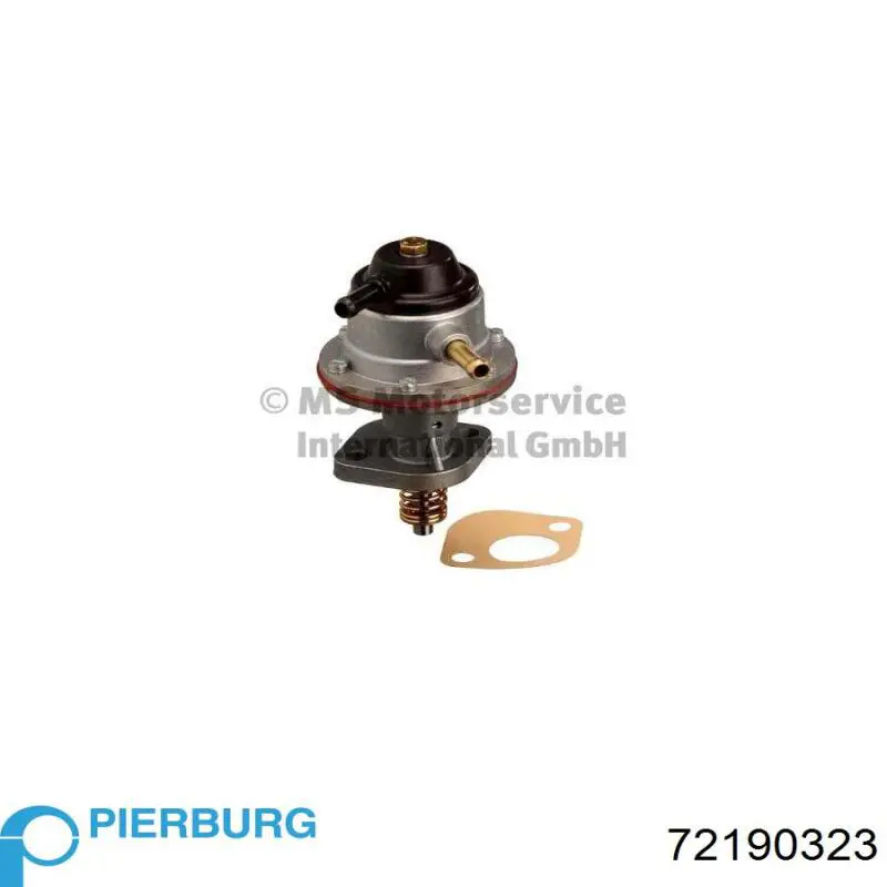 72190323 Pierburg transmisor de presion de carga (solenoide)