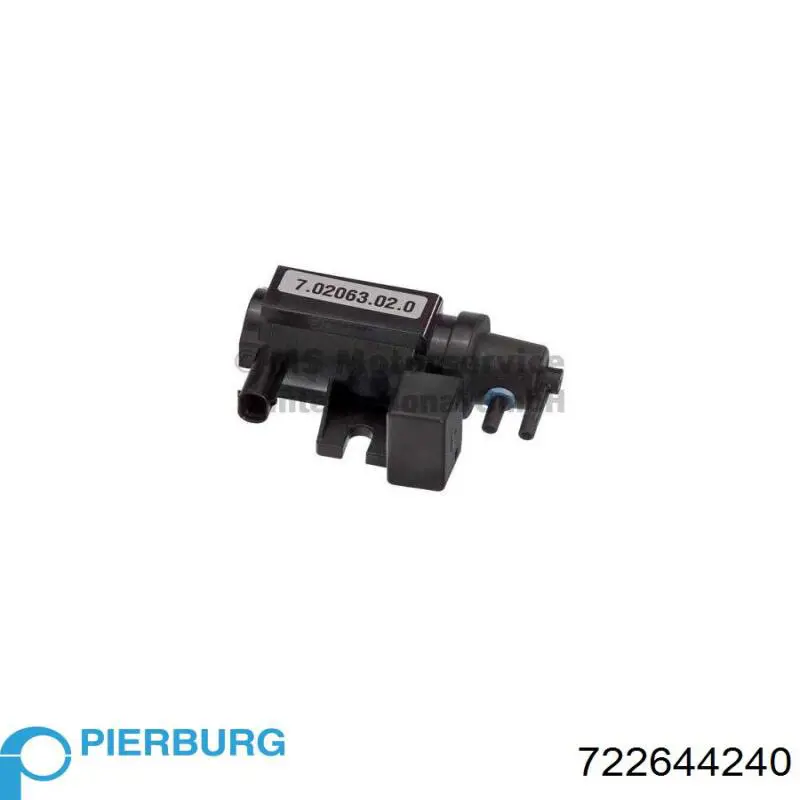 722644240 Pierburg Válvula (actuador) del accionamiento de las mariposas del colector de admisión
