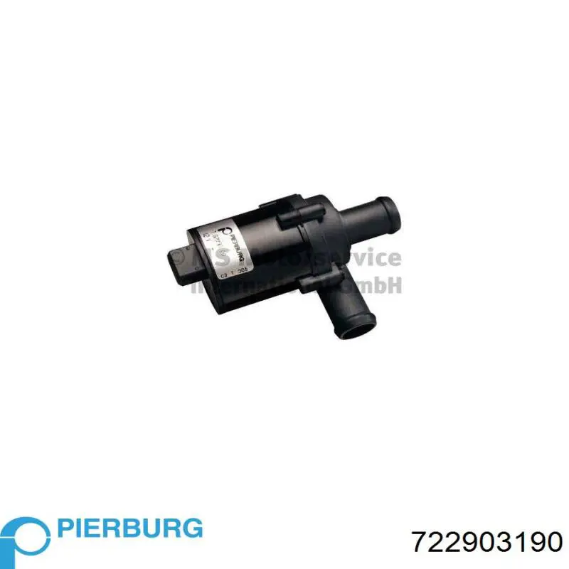 722903190 Pierburg Válvula solenoide de control de presión de sobrealimentación