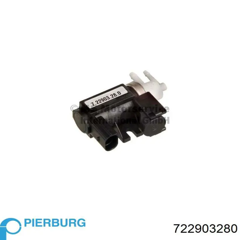 722903280 Pierburg Válvula de solenoide de control de mariposa EGR