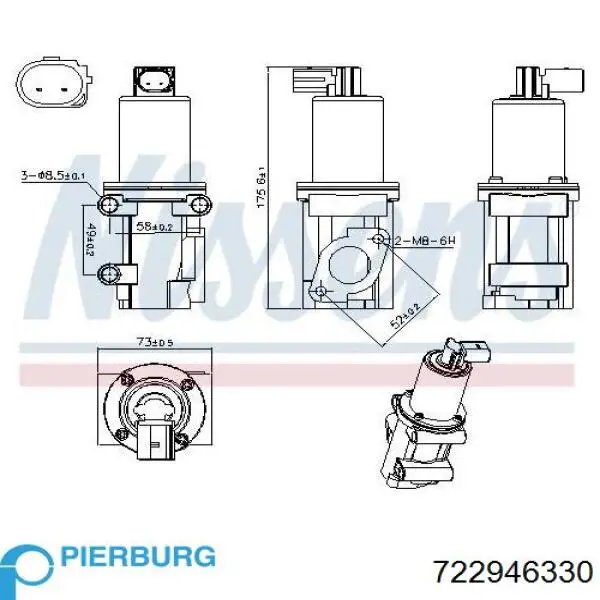 Comprar 555035A ERA Benelux Válvula EGR