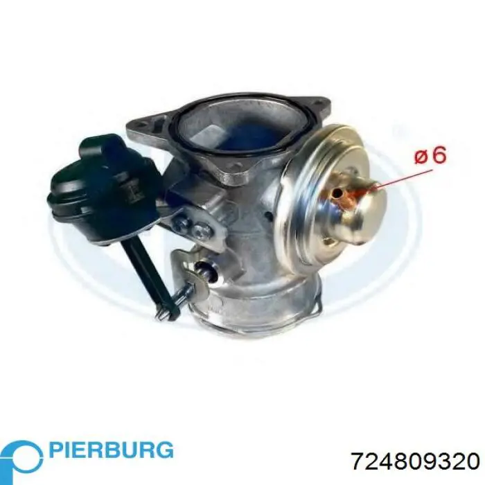 Comprar 93047 Metalcaucho Válvula EGR