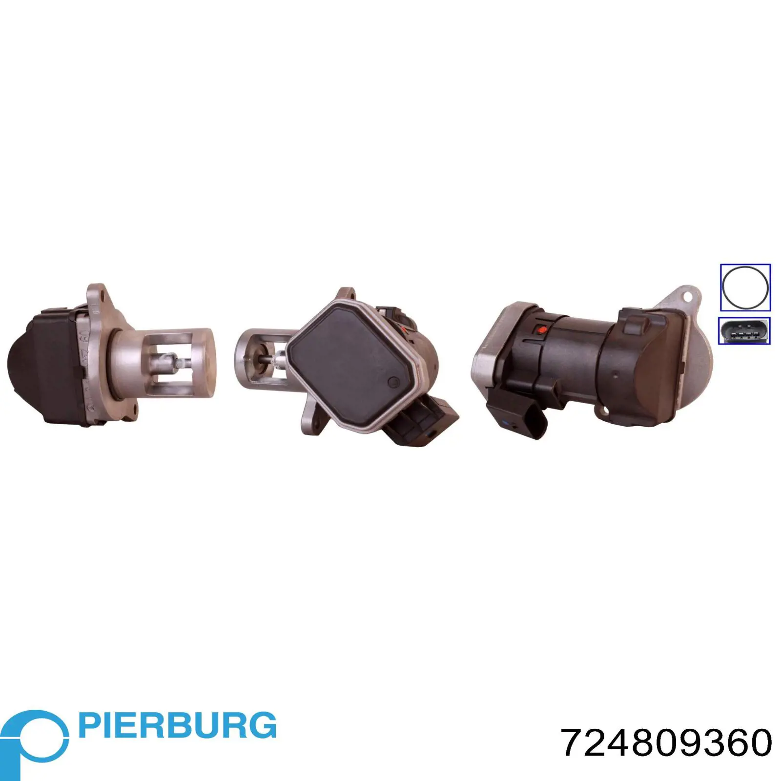 Válvula EGR 7389D Borg-Warner