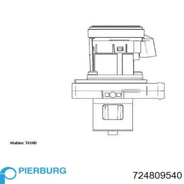 Comprar A6120980417 Mercedes Válvula EGR