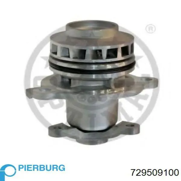 Bomba de agua 729509100 Pierburg