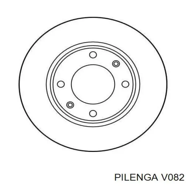 Freno de disco delantero Peugeot 205 1 741A, C
