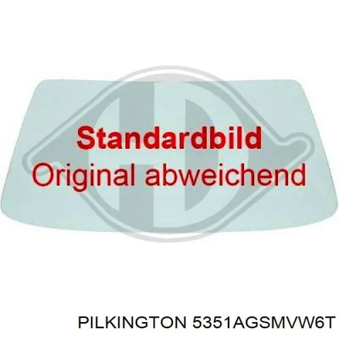 5351AGSMVW6T Pilkington parabrisas