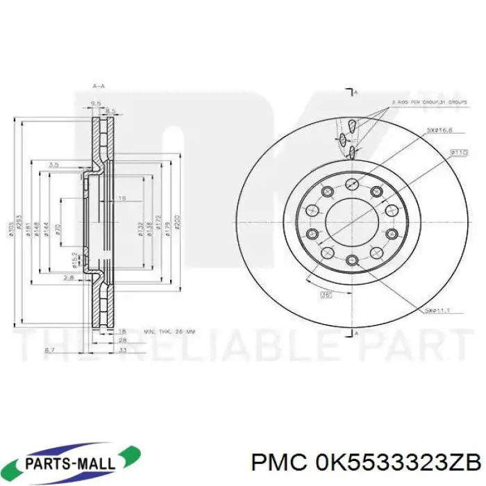 Pastillas de freno delanteras Jeep Grand Cherokee 1 Z