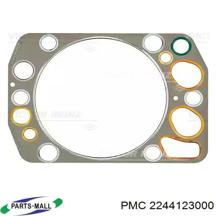 2244123000 Parts-Mall juego de juntas, tapa de culata de cilindro, anillo de junta