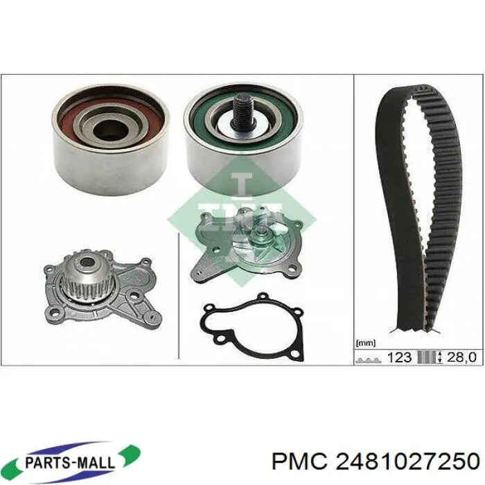 Polea correa distribución 2481027250 Parts-Mall
