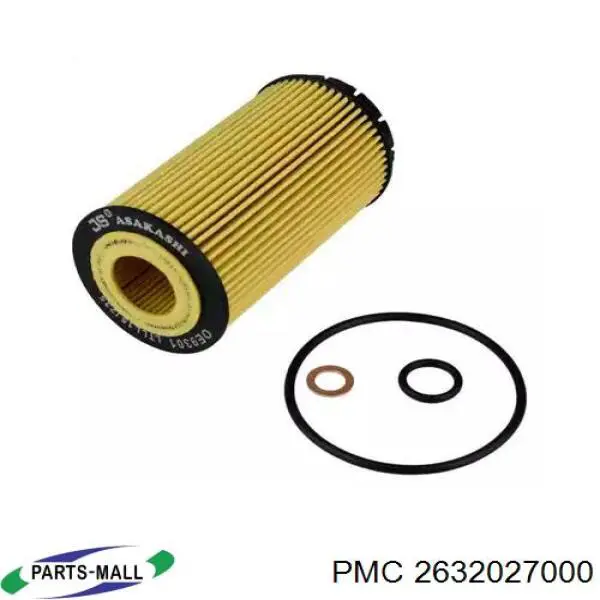 2632027000 Parts-Mall filtro de aceite