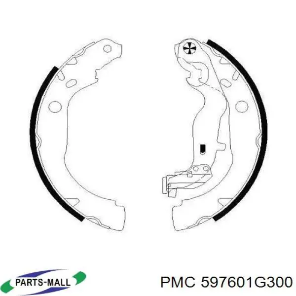 597601G300 Parts-Mall cable de freno de mano trasero izquierdo