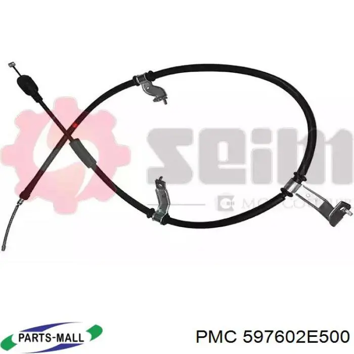 597602E500 Parts-Mall cable de freno de mano trasero izquierdo