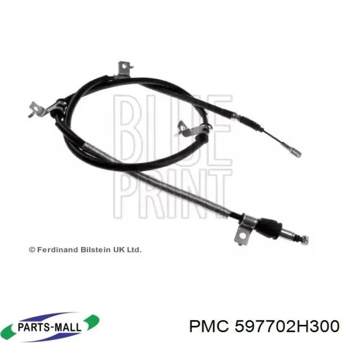 597702H300 Parts-Mall cable de freno de mano trasero derecho