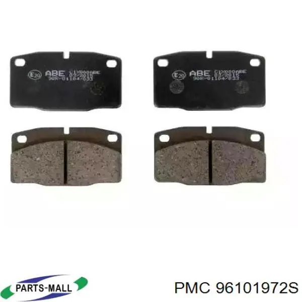 Pastillas de freno delanteras Opel Combo