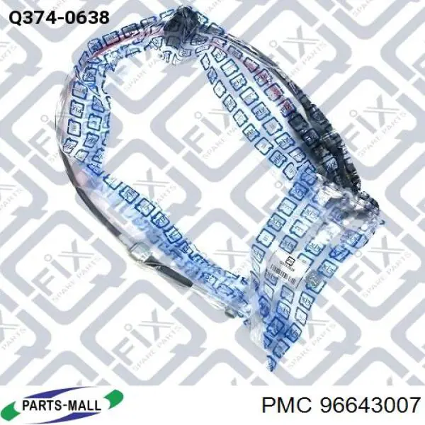 96643007 Parts-Mall cables de accionamiento, caja de cambios